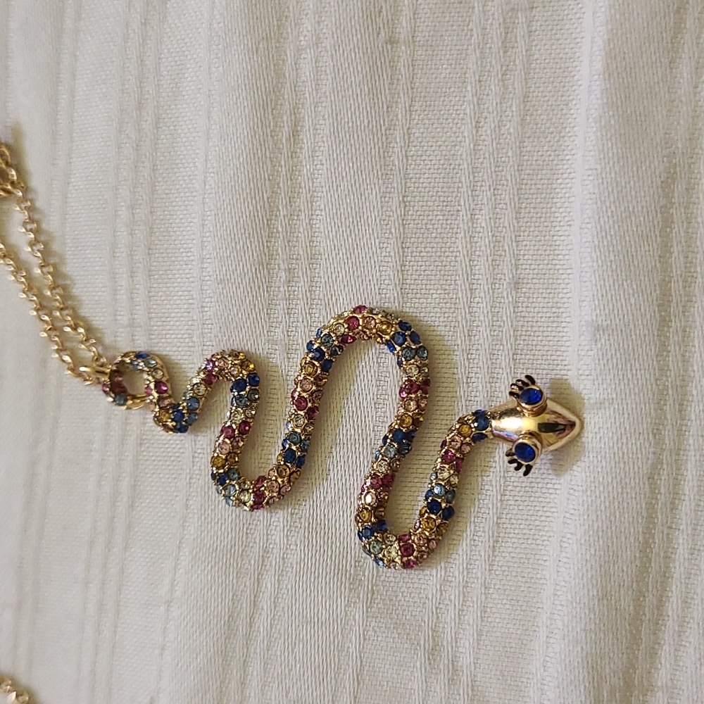 Kate spade snake necklace